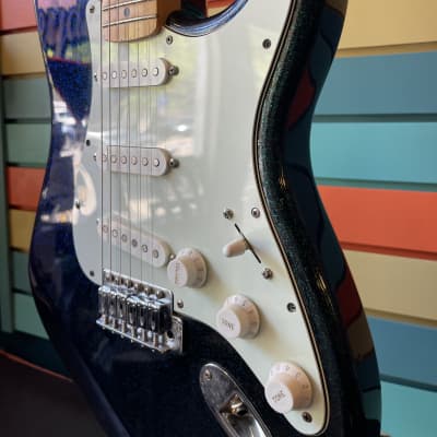 2004 Fender FSR Stratocaster - Flip Flop Blue Green Sparkle (Lollar Specials) image 3