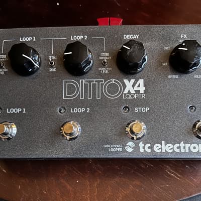 Reverb.com listing, price, conditions, and images for tc-electronic-ditto-x4-looper