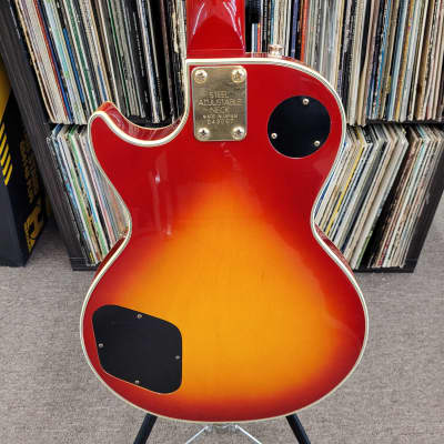 Bradley Custom LP Style Matsumoku Lawsuit Guitar - 1980  Cherry Sunburst Les Paul image 4