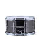 Ludwig Black Magic Snare Drum w/ Chrome Hardware 13x7