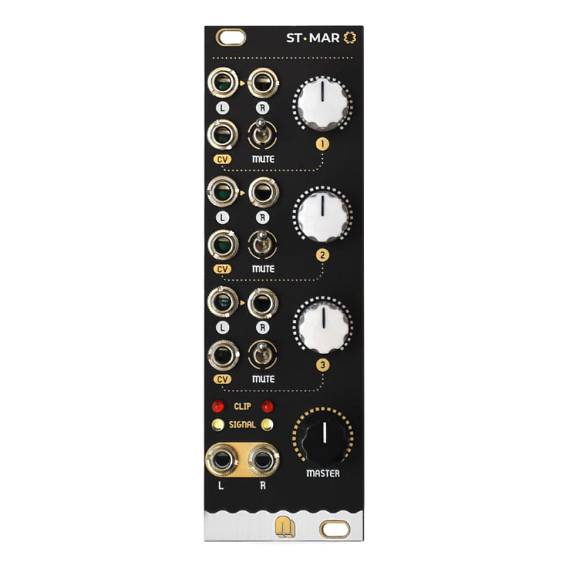 Nano Modules ST.MAR Eurorack Stereo Mixer Module Reverb