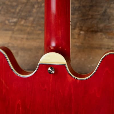 Eastman T64/TV-T-RD Thinline Electric Antique Red w/ Trapeze image 7