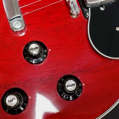 Hagstrom Swede Early 70's Cherry Guitar w/case image 7