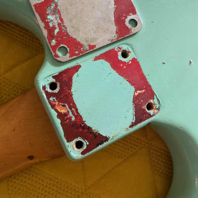 Fender Musicmaster with Rosewood Fretboard 1962 Seafoam image 16