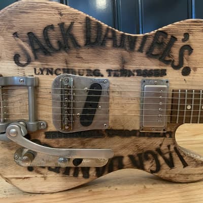 Johnson Telecaster 2018 - Natural - Jack Daniels Whiskey Barrel image 3