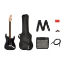 Fender Squier Affinity Stratocaster HSS Guitar Pack, Charcoal Frost Metallic