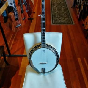 90's Deering Calico 5-String Resonator Banjo image 1