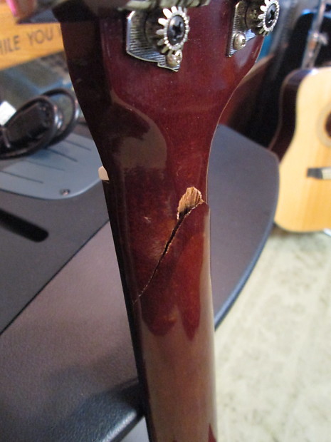 FENDER Model DG-7 Acoustic Guitar AS IS project fix cracked