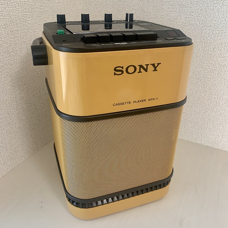 Rare】Sony KPX-1 Old Cassette Player Pop | Reverb
