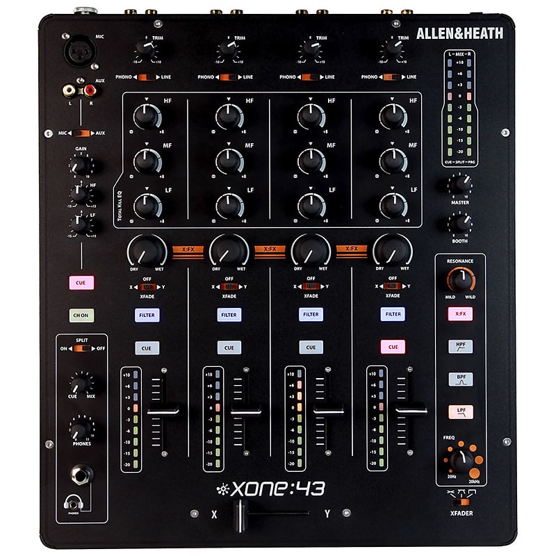 Allen and Heath Xone:43 Professional DJ Mixer image 1