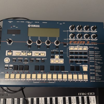 Yamaha RM1x Sequence Remixer 2000s - Blue