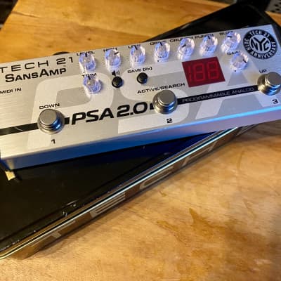 Tech 21 SansAmp PSA 2.0 Programmable Guitar Preamp | Reverb