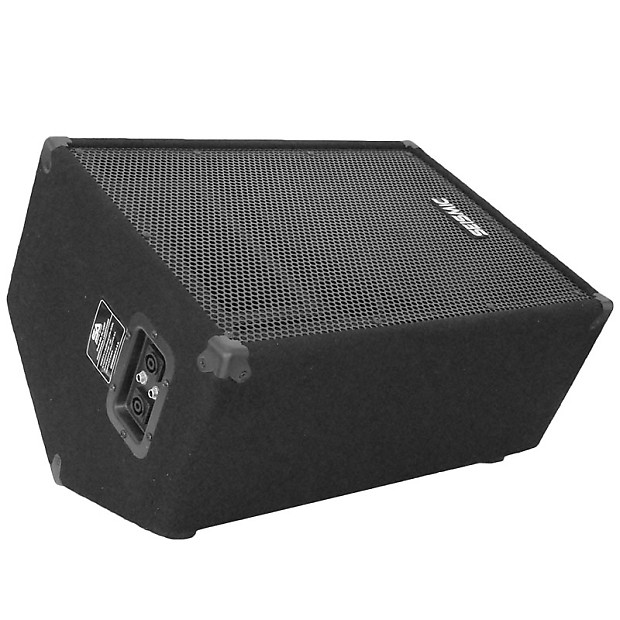Seismic Audio FL-12MPSingle Passive 1x12" 300w Floor Monitor Wedge Speakers (Pair) image 1