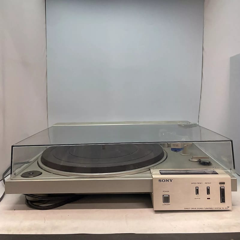 Sony PS-20F Fully Automatic Turntable FOR PARTS ONLY NOT WORKING PLEASE READ  			