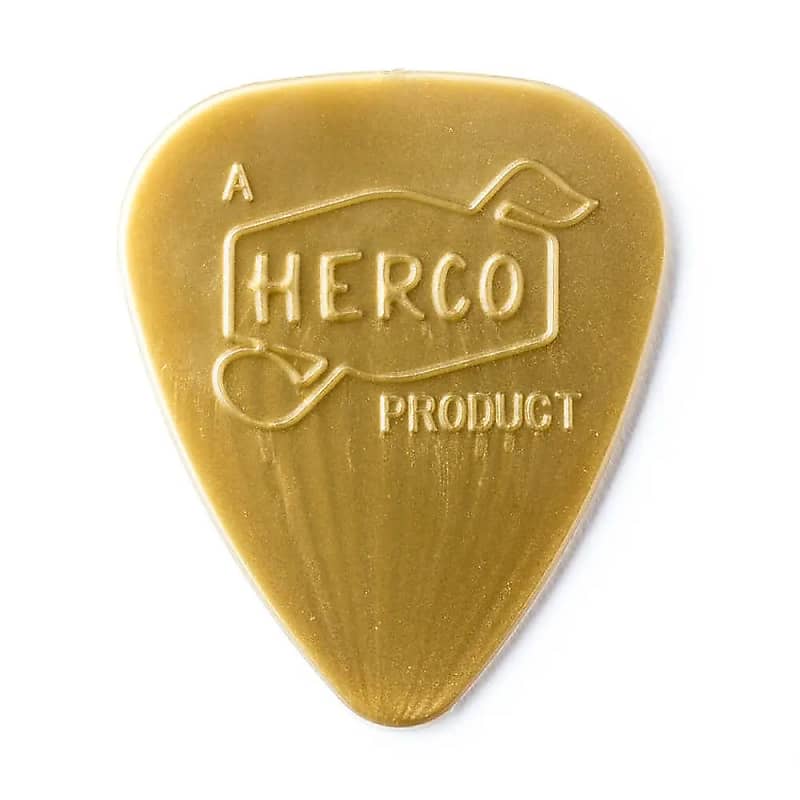 Dunlop HEV210P Herco Nylon Vintage '66 Light Guitar Picks (6-Pack) image 1
