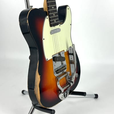 2012 Fender American Vintage '64 Telecaster Relic – 3 Tone Sunburst image 15