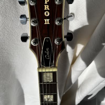 This listing is for a very rare Matsumoku 1977 MIJ Aria Pro LP-style guitar image 9