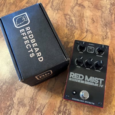 Reverb.com listing, price, conditions, and images for redbeard-effects-red-mist-mkiv