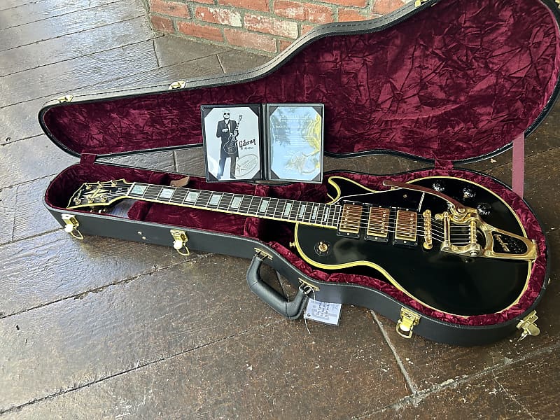 Gibson Custom Shop Jimmy Page Signature Les Paul Custom with Bigsby 2008 - VOS Ebony image 1