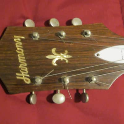 Vintage Harmony 472H65 1950/60s - Natural Electric Hollow Body Guitar Now w/Hardshell Case! image 4
