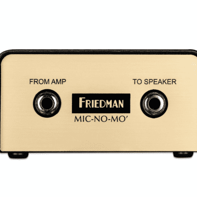 Reverb.com listing, price, conditions, and images for friedman-mic-no-mo-passive-cabinet-simulator