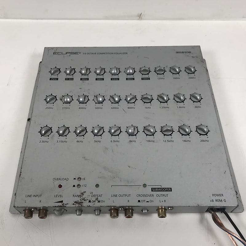 30 Band Eclipse 1/3 Octave Competition Equalizer EQ2102 image 1