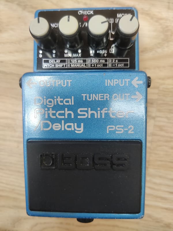 Boss PS-2 Digital Pitch Shifter/Delay (Blue Label) 1988 Japan | Reverb