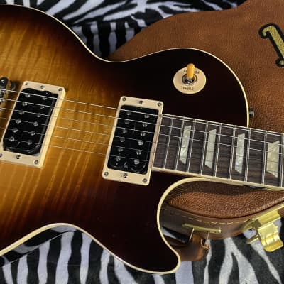 BRAND NEW ! 2023 Gibson Slash Collection Les Paul Standard- November Burst - 9.7lbs - Authorized Dealer - In-Stock - Killer Flame Top! G02741 image 2