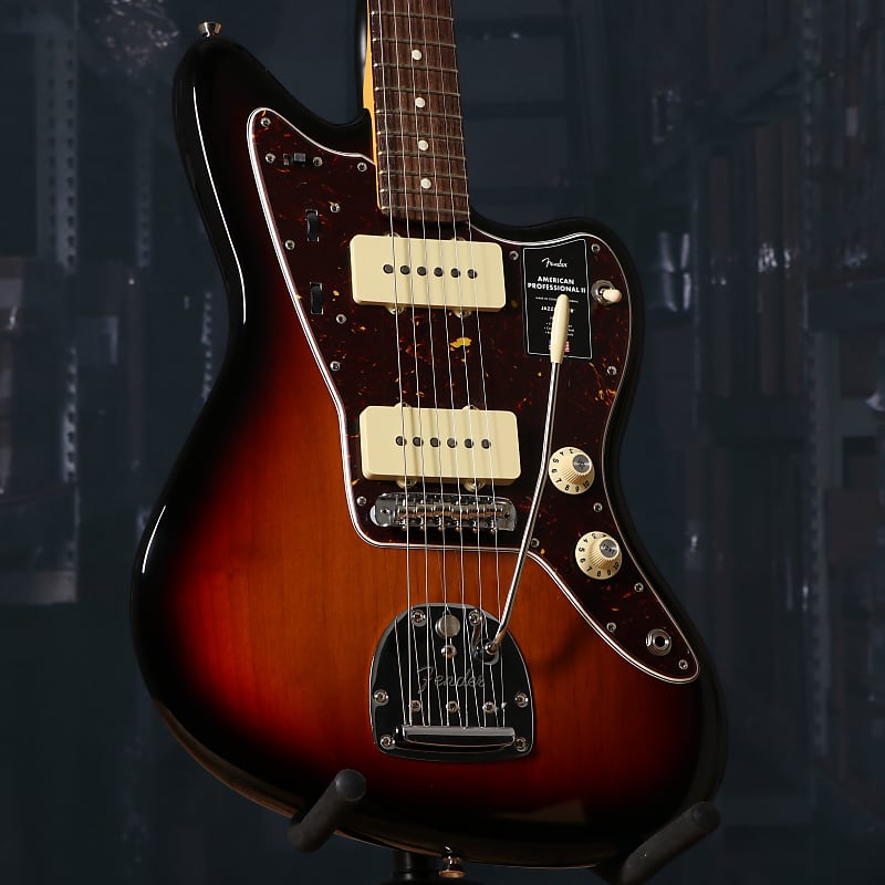 Fender American Professional II Jazzmaster Rosewood Fingerboard Electric Guitar 3-Color Sunburst (serial- 6688) image 1