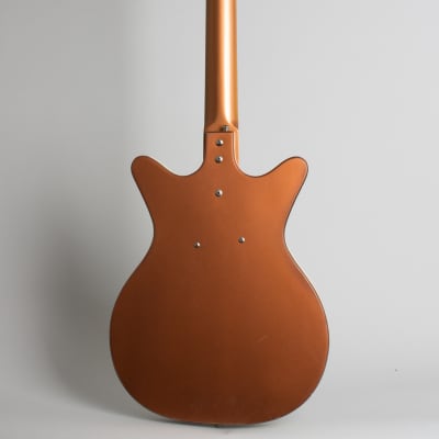 Danelectro  Standard Shorthorn Model 3612 Electric 6-String Bass Guitar (1961/4), ser. #2031, chipboard case. image 2