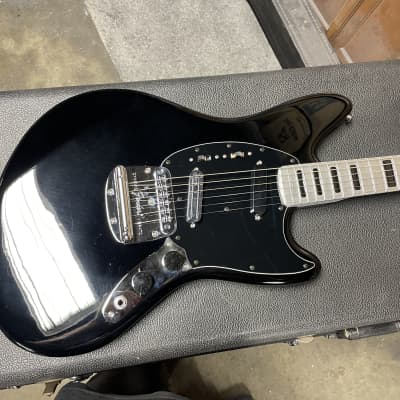 Electrical Guitar Company Custom 2023 Black Imron Mustang Jaguar Kurt Cobain image 3