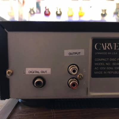 Carver SD/A-410 Rack Mount CD Player image 3