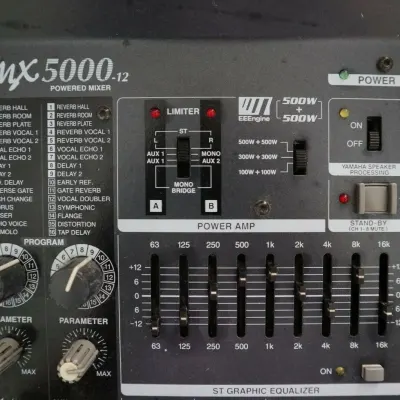 Yamaha EMX5000-12 POWERED MIXER Professional Era Live/Rec image 10
