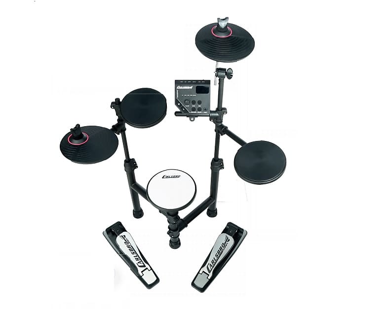 Carlsbro CLUB100 5Piece Compact Electronic Digital Drum Kit Reverb