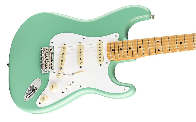 Fender Vintera '50s Stratocaster Maple Sea Foam Green image 1