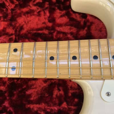Fender American Original '50s Stratocaster with Maple Fretboard 2018 -2022 White Blonde image 14