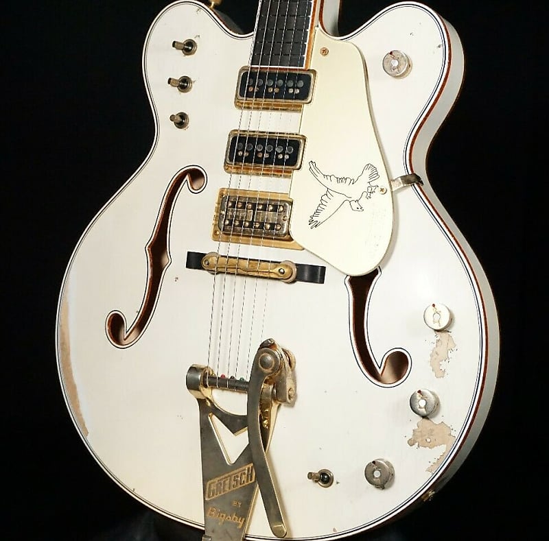 Gretsch white falcon deals pickups