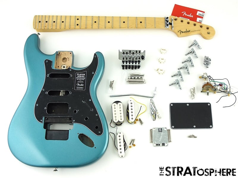 Fender Player Strat Floyd Rose HSS BODY w/ NECK, GUITAR KIT