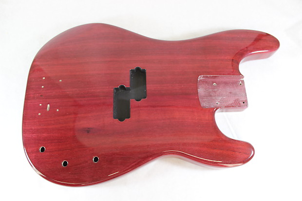 Purpleheart P Bass Guitar Body - fits Fender necks P292
