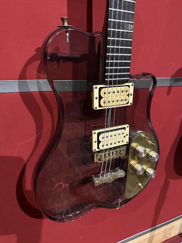 Renaissance SPG 70s - Smoked Translucent Lucite Guitar image 1