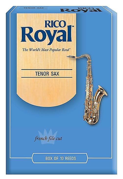 Rico Tenor Saxophone Reeds, Strength 3.0, 10-pack image 1
