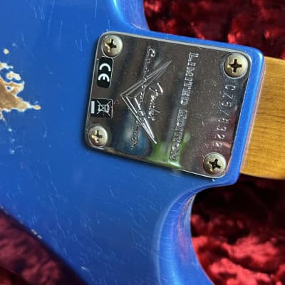 Fender Custom Shop Stratocaster '63 2023  - Aged Lake Placid Blue Relic image 9