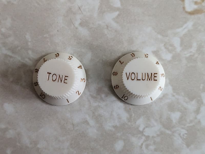 Fender Stratocaster Jazzmaster Knobs (Squier FSR Classic Vibe Reverb