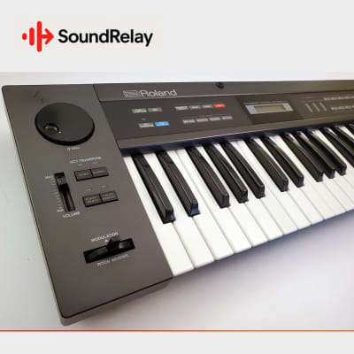 Roland Alpha Juno-2 - Analog Poly Synth - PSU Included - Manual Included - Tested