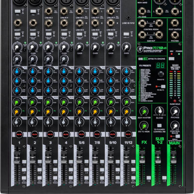 Mackie ProFX12v3 12 Channel Professional Effects Mixer with USB image 1