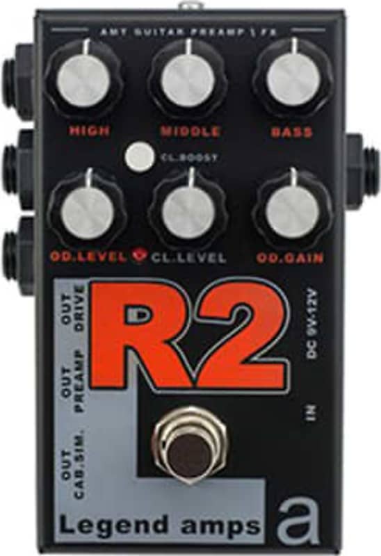 AMT R2 Preamp/Distortion Effects Pedal | Reverb AMT R2 Preamp/Distortion Effects Pedal | Reverb