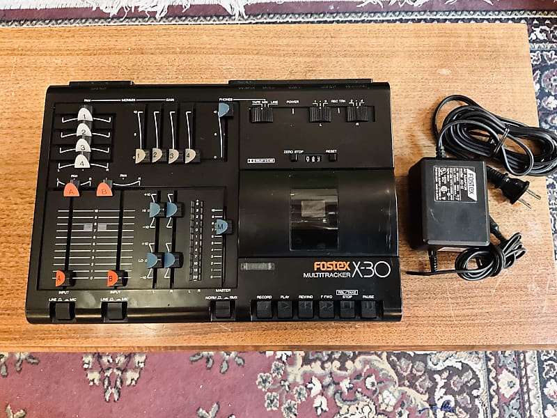 Fostex X30 Analog Multitrack Cassette Recorder 4 track Reverb