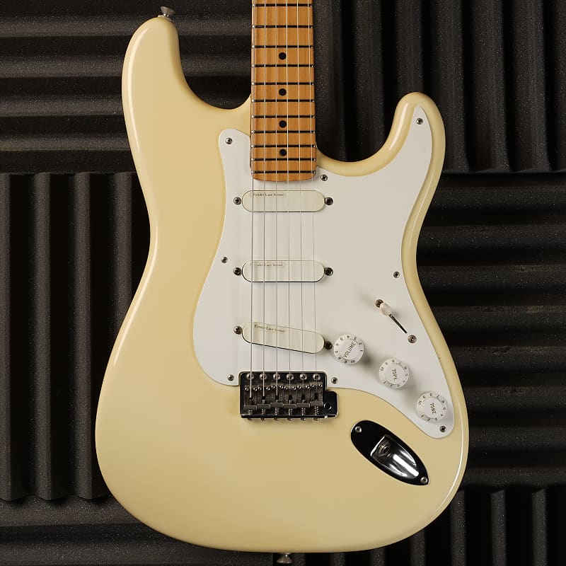 Fender Eric Clapton Artist Series Stratocaster with Lace Sensor Pickups 1996 - Olympic White image 1