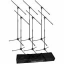 Ultimate Support JS-MCFB6PK JamStands Series 6-Pack Tripod Mic Stand Bundle
