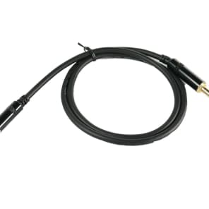 SuperFlex GOLD SFP-103Q3.5mm 1/8" Male to 1/4" Male Patch Cable - 3'
